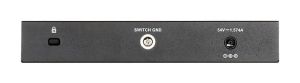 Switch D-Link DGS-1100-08PV2/E, 8 porturi PoE 10/100/1000 Gigabit Smart Switch, gestionat, pentru montare într-un dulap