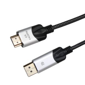Cablu VCom Display Port M / HDMI M - 4K 60Hz - CG608M-1.8m