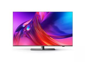Television Philips 55PUS8818/12, 55" THE ONE, UHD 4K LED, 120 Hz, 3840x2160, DVB-T/T2/T2-HD/C/S/S2, Ambilight 3, HDR10+, Google TV, Dolby Vision/Atmos, Quad Core with Al, Swivel stand, 90% DCI/P3, 16GB, VRR FreeSync, BT5.0, HDMI 2.1, 2xUSB, Cl+, 802.11ac,