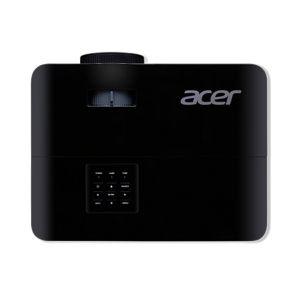 Proiector multimedia Acer Projector X1128H, DLP, SVGA (800x600), 4800Lm, 20.000:1, 3D ready, 40 grade Auto keystone, ACpower on, HDMI, VGA, RCA, USB (Tip A, 5V/1.5A), Audio in , 1x3W, 2,7 kg, negru