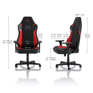 Gaming Chair Nitro Concepts X1000 - Inferno Red