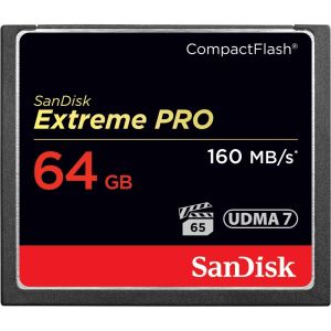 Memory card SANDISK Extreme PRO, CompactFlash, 64GB
