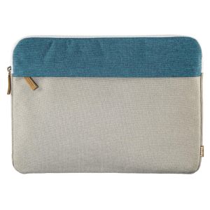 Hama "Florence" Laptop Sleeve, up to 34 cm (13.3"), petrol/grey