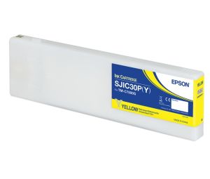Consumabile Epson SJIC30P(Y): Cartuș de cerneală pentru ColorWorks C7500G (galben)
