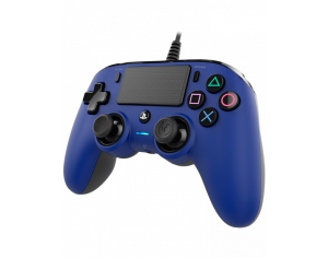 Gamepad cu fir Nacon Controler compact cu fir, albastru