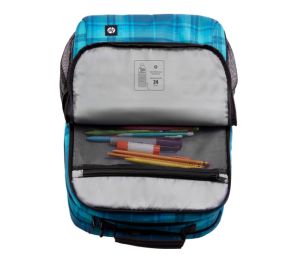 Backpack HP Campus XL Tartan plaid Backpack, up to 16.1"