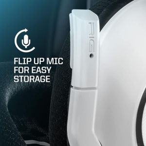 Геймърски слушалки Nacon RIG 300 PRO HS - Бяло