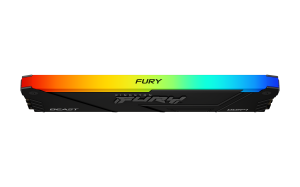 Memory Kingston FURY Beast Black RGB 8GB DDR4 3600MHz CL17