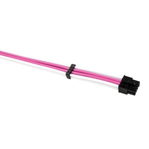 1stPlayer Custom Modding Cable Kit Pink/White - ATX24P, EPS, PCI-e - PKW-001