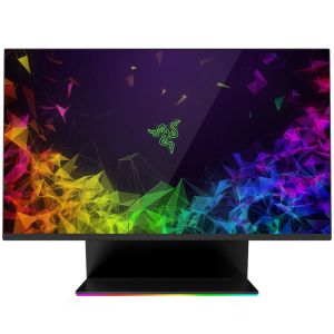 Razer Raptor 27 Gaming Monitor, 27" QHD (2560 x 1440) 165Hz, Non-Glare IPS, 178° wide viewing angles, 350 nits, 1 ms(MPRT)/4 ms(GTG), HDR400, G-Sync Compatible, FreeSync Premium, THX Certified, HDMI 2.0b, DP 1.4, USB-C, 2x USB-A 3.2, Cable managemen