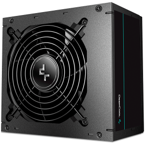 DeepCool PM750D, 750W, 80 Plus GOLD, Japanese Capacitors, Flat Black Cables, 120mm Fan, SCP/OPP/OTP/OVP/OCP/UVP, 5 Year Warranty