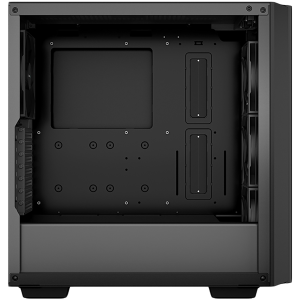 DeepCool CG540, Mid Tower, Mini-ITX/Micro-ATX/ATX/E-ATX, 2xUSB3.0, 1xAudio, 3x120mm Pre-Installed ARGB Fans + 1x140mm Black Fan, Tempered Glass, Mesh Panel, Black