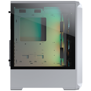 COUGAR Archon 2 Mesh RGB (White), Mid Tower, Mini ITX / Micro ATX / ATX, USB 3.0 x 2, USB 2.0 x 1, Mic x 1 / Audio x 1, RGB Button, 3mm Tempered Glass