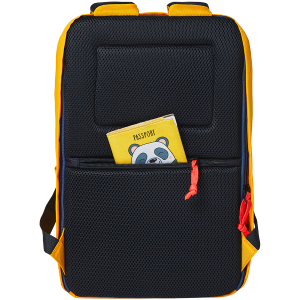 CANYON CSZ-02, cabin size backpack for 15.6'' laptop ,polyester ,yellow