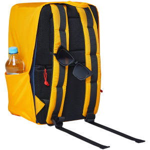 CANYON CSZ-02, cabin size backpack for 15.6'' laptop, polyester, yellow