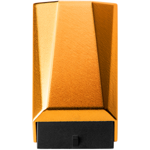 CableMod 12VHPWR 90 Degree Angled Adapter (Nvidia 4000 series) - Variant A - Orange