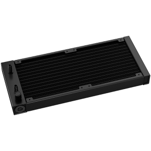 DeepCool LE500 Marrs, răcitor lichid CPU de 240 mm, ventilatoare LED PWM 2x120 mm, tehnologie anti-scurgere, negru, Intel LGA 1700/1200/115x, AMD AM5/AM4, 3 ani garanție