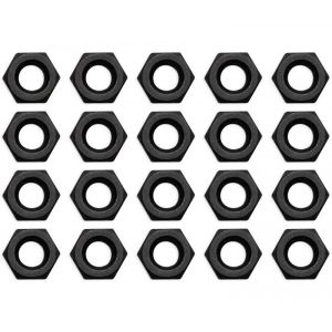 Set piulițe EK-Loop M4 - negru (20 buc)