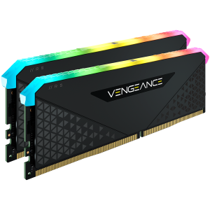 Corsair DDR4, 3600MHz 32GB 2x16GB DIMM, Unbuffered, 18-22-22-42, XMP 2.0, VENGEANCE RGB RS Heatspreader, RGB LED, 1.35V, for AMD Ryzen & Intel XMP, EAN:0840006649021