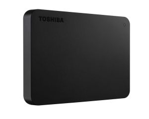Твърд диск Toshiba Canvio Basics 1TB Black ( 2.5", USB 3.2 )
