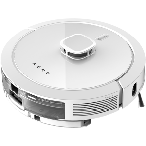 AENO Robot Vacuum Cleaner RC4S: wet & dry cleaning, smart control AENO App, HEPA filter, 2-in-1 tank