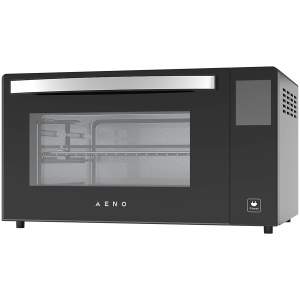 Cuptor electric AENO EO1: 1600W, 30L, 6 programe automate+Decongelare+Aluat de înghețare, grătar, convecție, 6 moduri de încălzire, ușă cu sticlă dublă, temporizator 120min, afișaj LCD