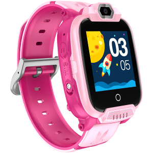 CANYON Jondy KW-44, Kids smartwatch, 1.44'' IPS colorful screen 240*240, ASR3603S, Nano SIM card, 192+128MB, GSM(B3/B8), LTE(B1.2.3.5.7.8.20) 700mAh battery, built in TF card: 512MB, GPS, compatibility with iOS and android, Pink, host: 53.3*43.5*16mm stra