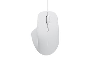 Жична оптична мишка RAPOO N500 Silent, Безшумна, Бяла