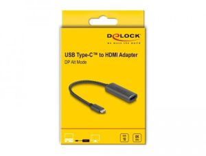 Adaptor DeLock 64229, USB-C - HDMI (DP Alt Mode), 8K, HDR