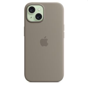 Case Apple iPhone 15 Silicone Case with MagSafe - Clay