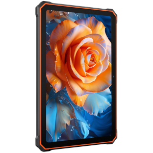 Blackview Active 8 Rugged Tab 6GB/128GB, 10.36-inch FHD+ 1200x2000 IPS, Octa-core 1.8GHz, 16MP Front/48MP Back Camera, Battery 22000mAh, 33W wired charging, USB Type-C, Android 13, SD card slot, MIL-STD-810H, Orange