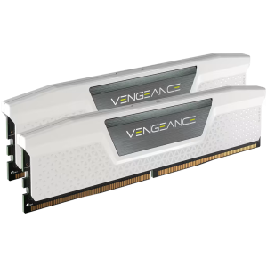Corsair DDR5, 6000MHz 32GB 2x16GB DIMM, Unbuffered, 40-40-40-77, XMP 2.0, Vengeance DDR5, Aluminum Heatspreader, 1.25V, for Intel 600 Series, Intel 700 Series, white