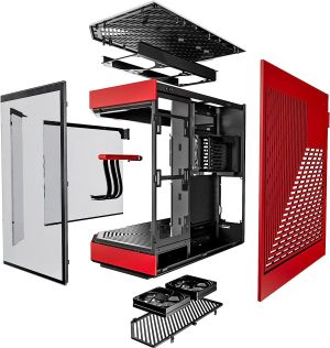 Case HYTE Y60 Tempered Glass, Mid-Tower, White and Black