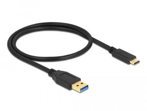 Cablu Delock USB-C tată - USB 3.2 A tată, 0,5 m