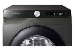 Washing Machine Samsung WW90T534DAX/S7, Washing Machine, 9 kg, 1400 rpm, Energy Efficiency A, Eco Bubble, Bubble Soak, AI Control, Auto Dispense, Hygiene Steam, Spin Efficiency B, WiFi, SmartThings, Inox