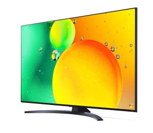 TV LG 65NANO763QA, 65" 4K IPS HDR Smart Nano Cell TV, 3840x2160, Pure Colors, DVB-T2/C/S2, Active HDR ,HDR 10 PRO, webOS Smart TV, ThinQ AI, NVIDIA GeForce, HGiG, WiFi, Clear Voice Pro, Bluetooth 5.0, Miracast / AirPlay2, One Pole stand, Black