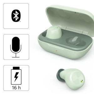 Căști Bluetooth Hama „Spirit Chop”, Bluetooth, True Wireless, verde