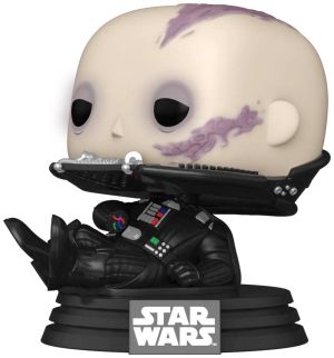 Funko Pop! Disney Star Wars: Return of the Jedi 40th - Darth Vader (Unmasked) #610 Bobble-Head