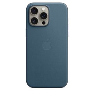 Case Apple iPhone 15 Pro Max FineWoven Case with MagSafe - Pacific Blue