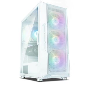 Zalman Case ATX - I3 NEO White - RGB, Mesh