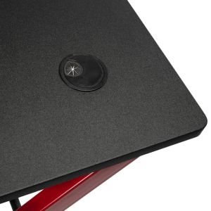 Gaming desk Nitro Concepts D12, Black/Red