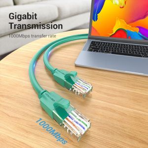 Vention LAN UTP Cat.6 Patch Cable - 2M Green - IBEGH