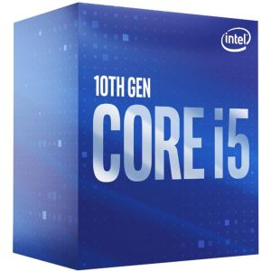 Procesor Intel Comet Lake-S Core I5-10400 6 nuclee, 2,9 Ghz (Până la 4,30 Ghz), 12 MB, 65 W, LGA1200, BOX