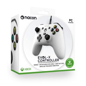 Gamepad cu fir Nacon XBOX EVOL-X alb