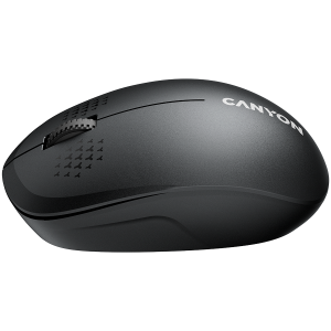 CANYON MW-04, Bluetooth Wireless optical mouse with 3 buttons, DPI 1200 , with 1pc AA canyon turbo Alkaline battery, Black, 103*61*38.5mm, 0.047kg