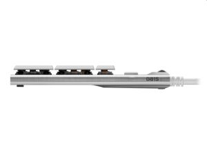 LOGITECH G815 LIGHTSPEED RGB Mechanical Gaming Keyboard – GL Tactile - WHITE - (US) - INTNL