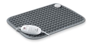 Thermal pad Beurer HK SE Cozy and soft heat pad; 3 temperature settings, automatic switch off after 90 min; washable at 30°; Gray