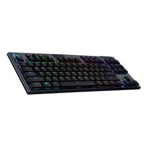 Wireless gaming Mechanical keyboard Logitech, G915 TKL Black Lightsync RGB, GL Linear Switch