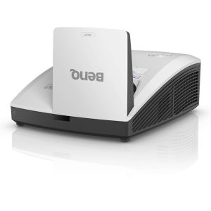 Мултимедиен проектор BenQ MH856UST+, DLP, 1080p (1920x1080), 3500 ANSI, 10 000:1, HDMI, VGA, RCA, Audio in/out, LAN, RS232, USB 5V 1.5A, Speakers 10Wx2, Wall mount WM04G4 included, up to 12000 hrs lamp life, Optional Interactive module (PW30U/PT20)