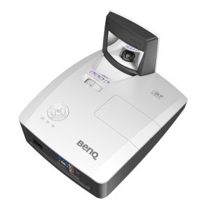 Мултимедиен проектор BenQ MH856UST+, DLP, 1080p (1920x1080), 3500 ANSI, 10 000:1, HDMI, VGA, RCA, Audio in/out, LAN, RS232, USB 5V 1.5A, Speakers 10Wx2, Wall mount WM04G4 included, up to 12000 hrs lamp life, Optional Interactive module (PW30U/PT20)